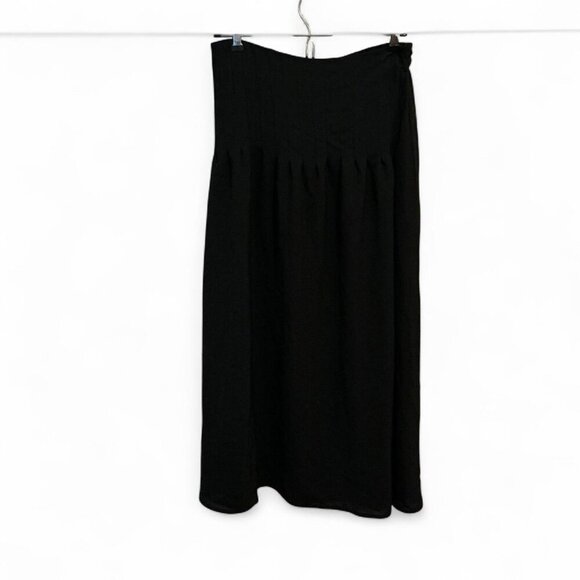 Black Midi Skirt Size Medium - Picture 1 of 2